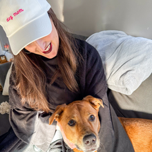 Load image into Gallery viewer, Dog Mom Hat (Magenta)
