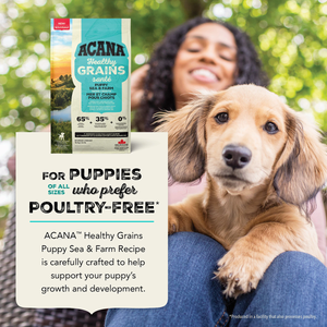 Healthy Grains Sea & Farm Puppy Dog Food